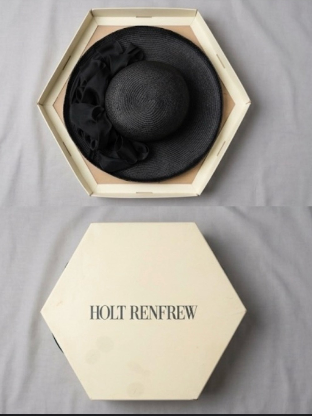 Elegant Vintage Lilliput Hats Custom Made for Holt Renfrew Dress Hat